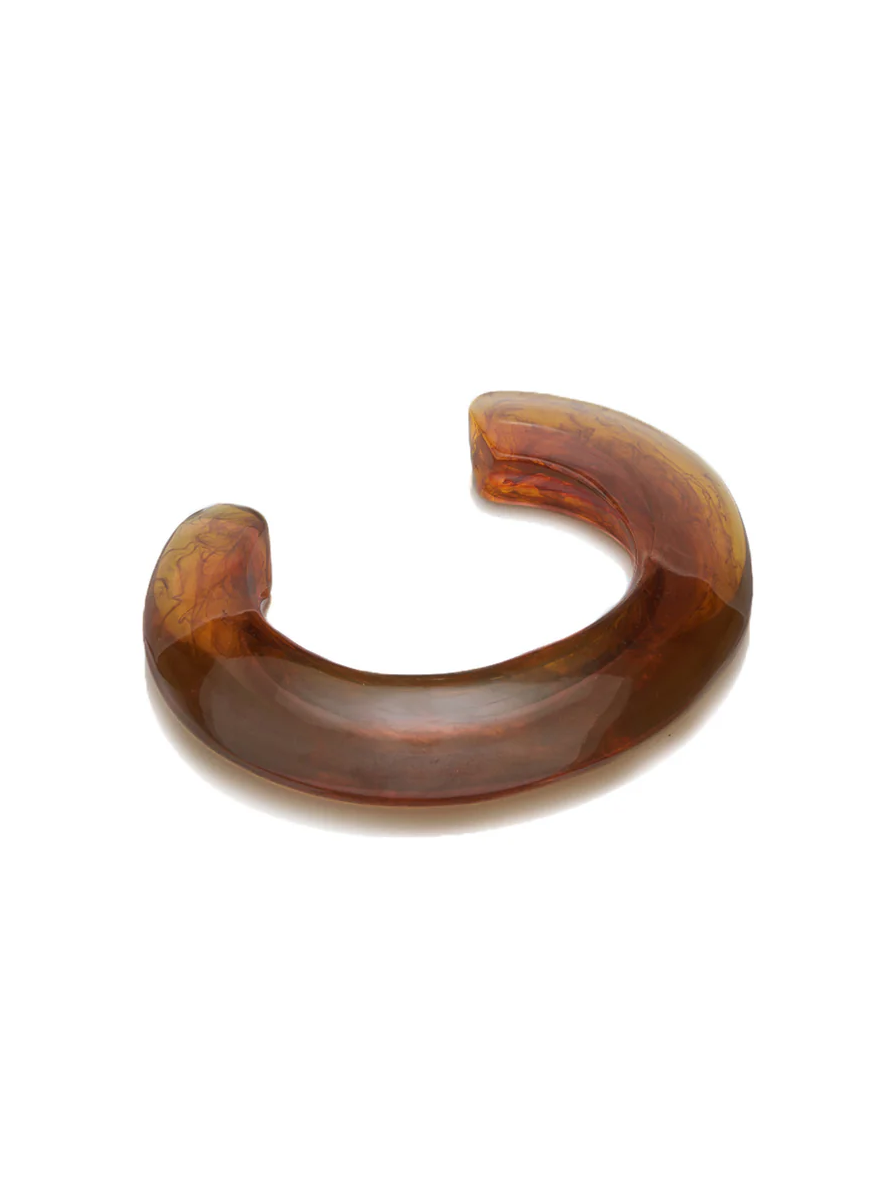 Ridge Cuff in Tortoise