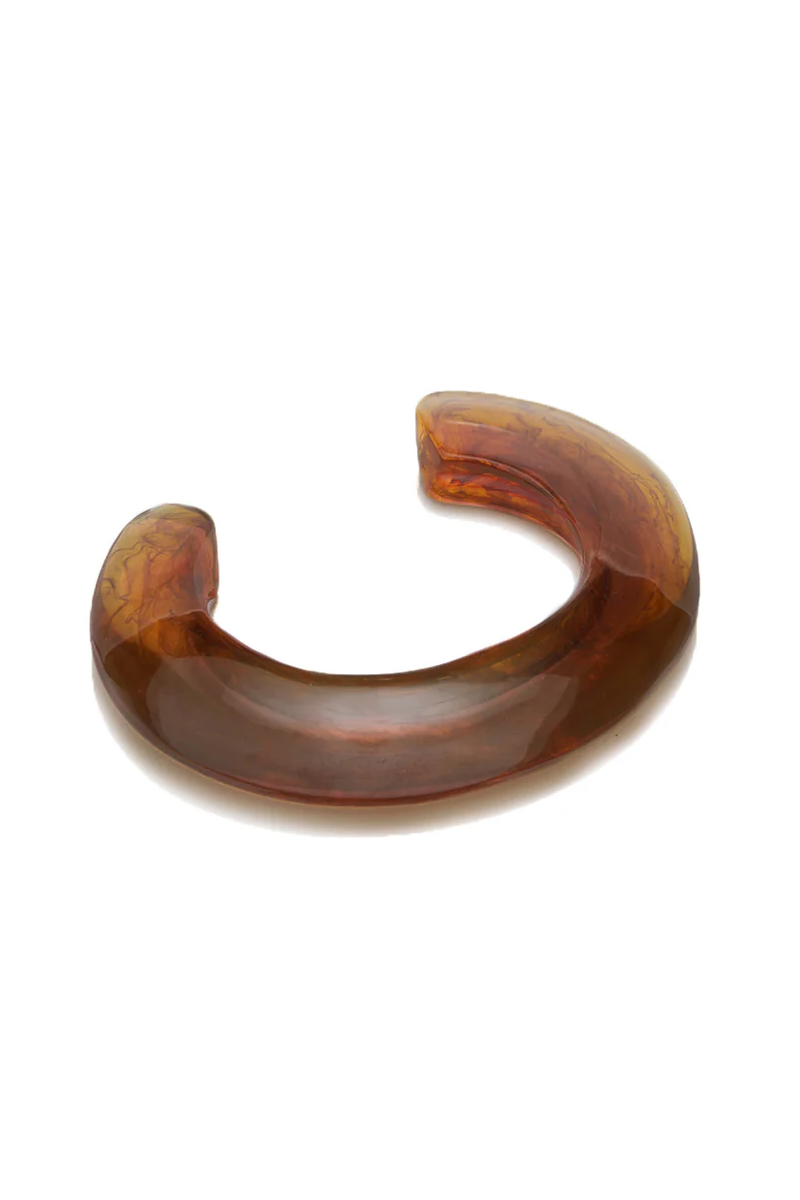 Ridge Cuff in Tortoise