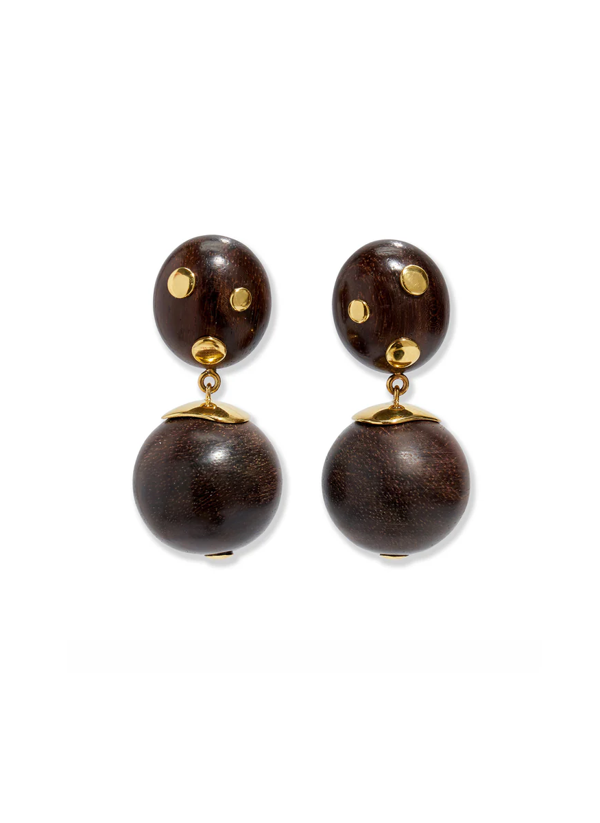 Nopales Earrings In Acacia