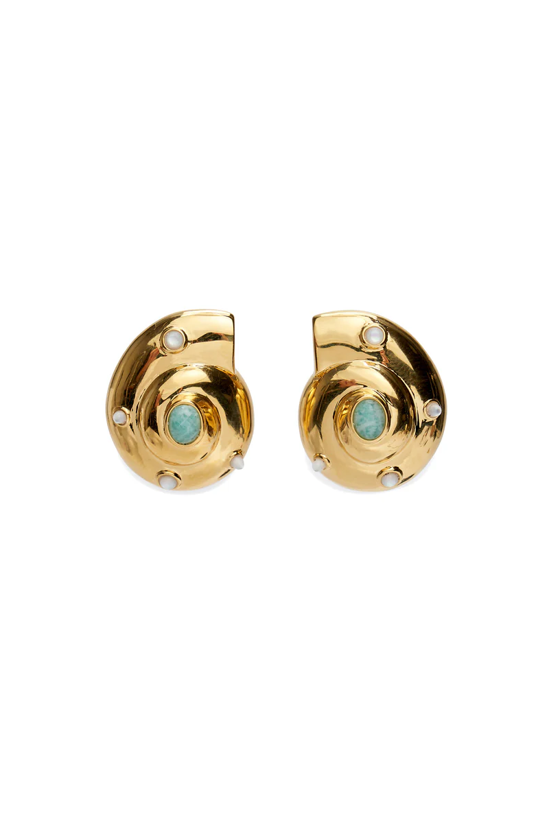 Nautilus Stud Earrings