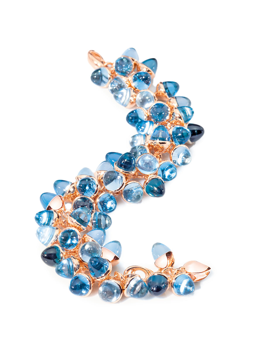 Mikado Flamenco Bracelet, Sky