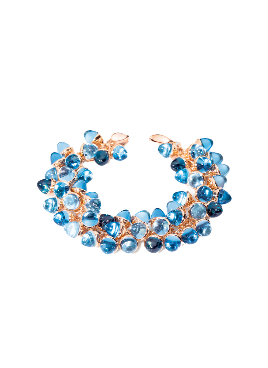 Mikado Flamenco Bracelet, Sky