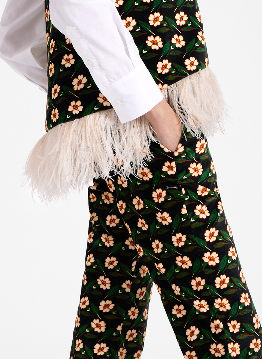 24/7 Pant in Mayfair Print - La DoubleJ
