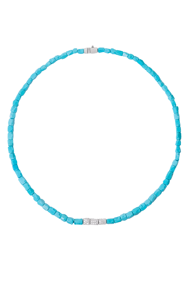 Turquoise Nugget Necklace