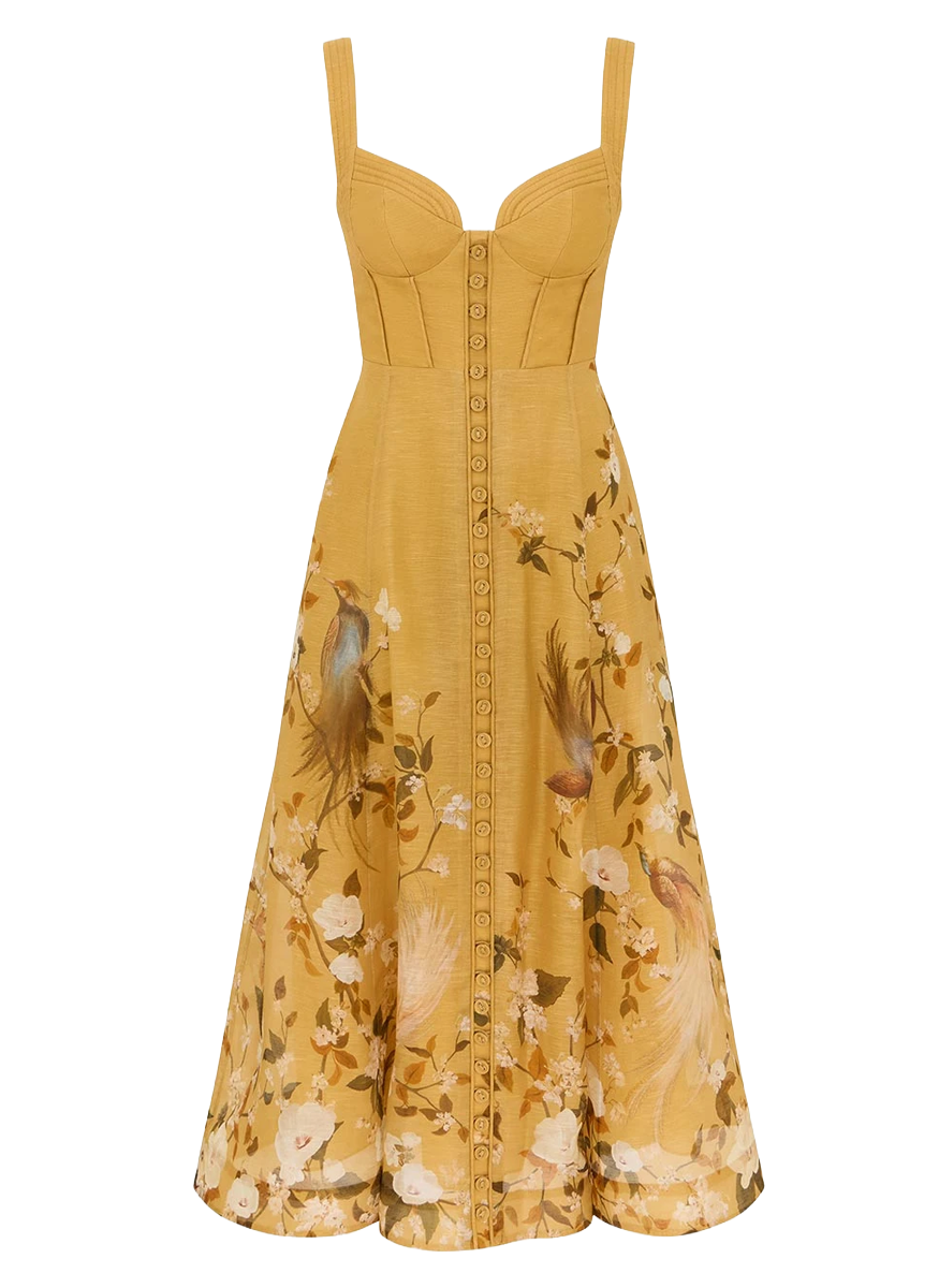 Momentum Corded Midi Dress