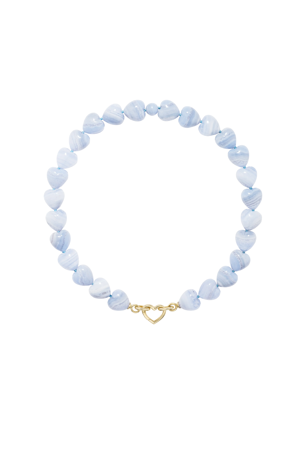 Blue Heart Necklace