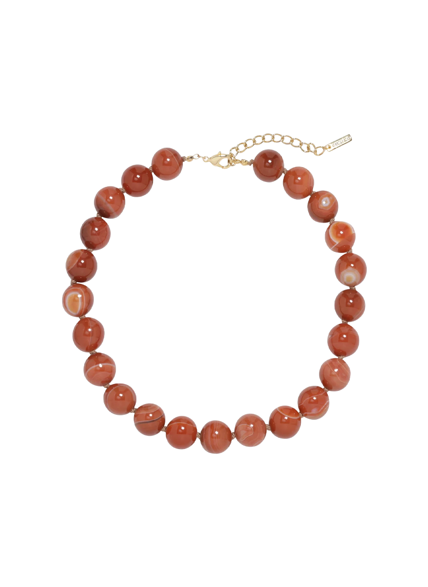 Louisa Necklace in Agate