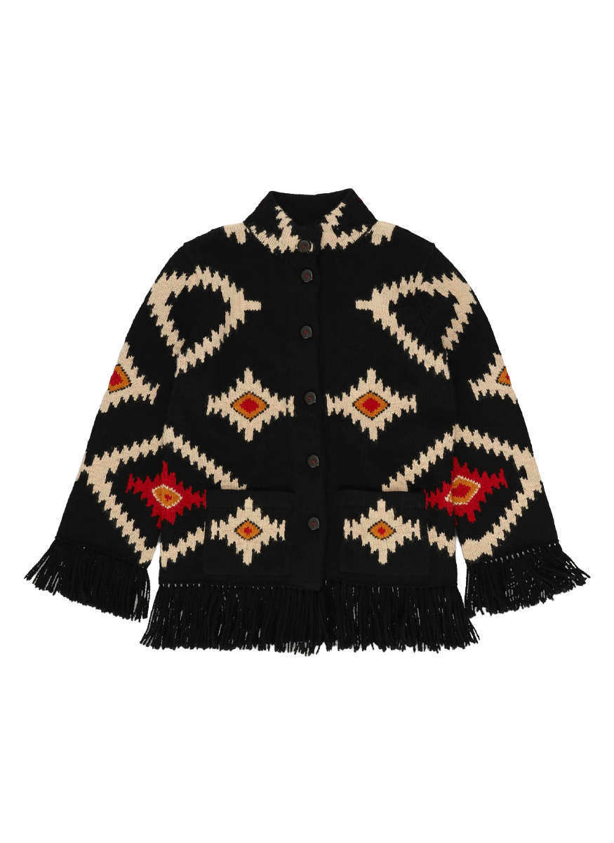 Liora Navajo Alpaca Wool Cardigan