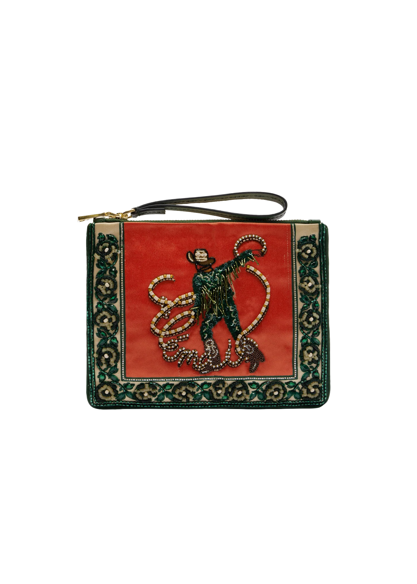 Ace Cowboy Embellished Clutch