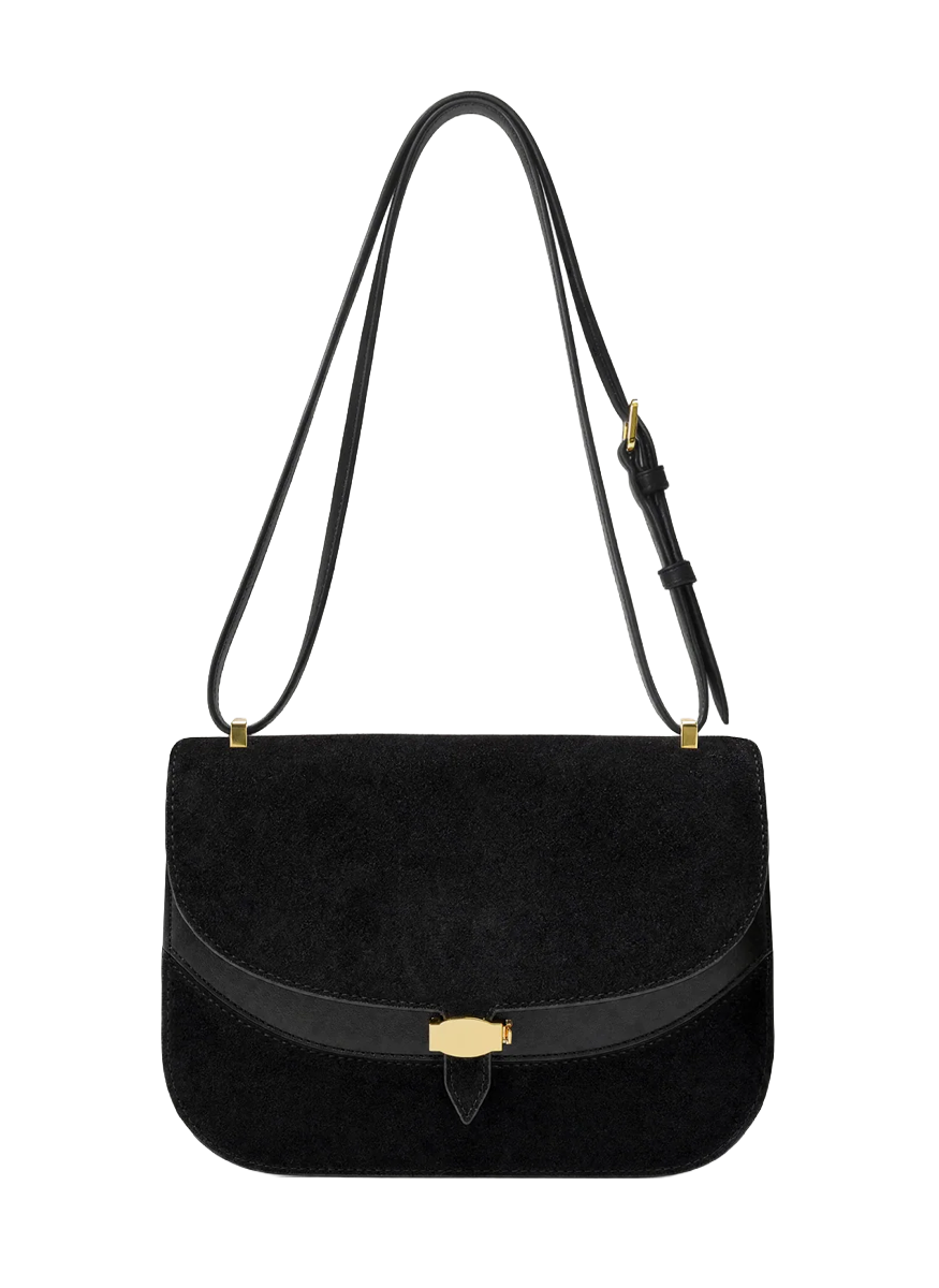 Dash Saddle Bag in Black
