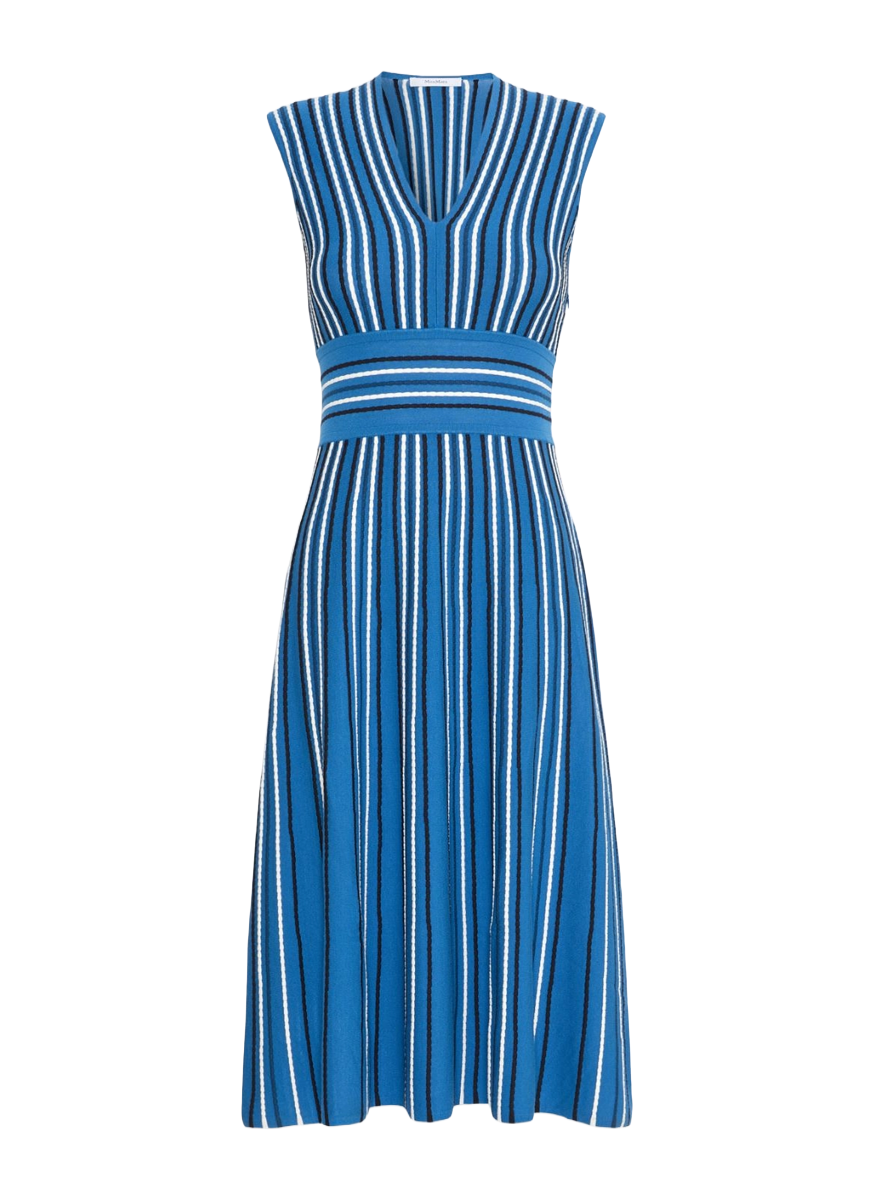 Sleeveless Viscose Yarn Dress