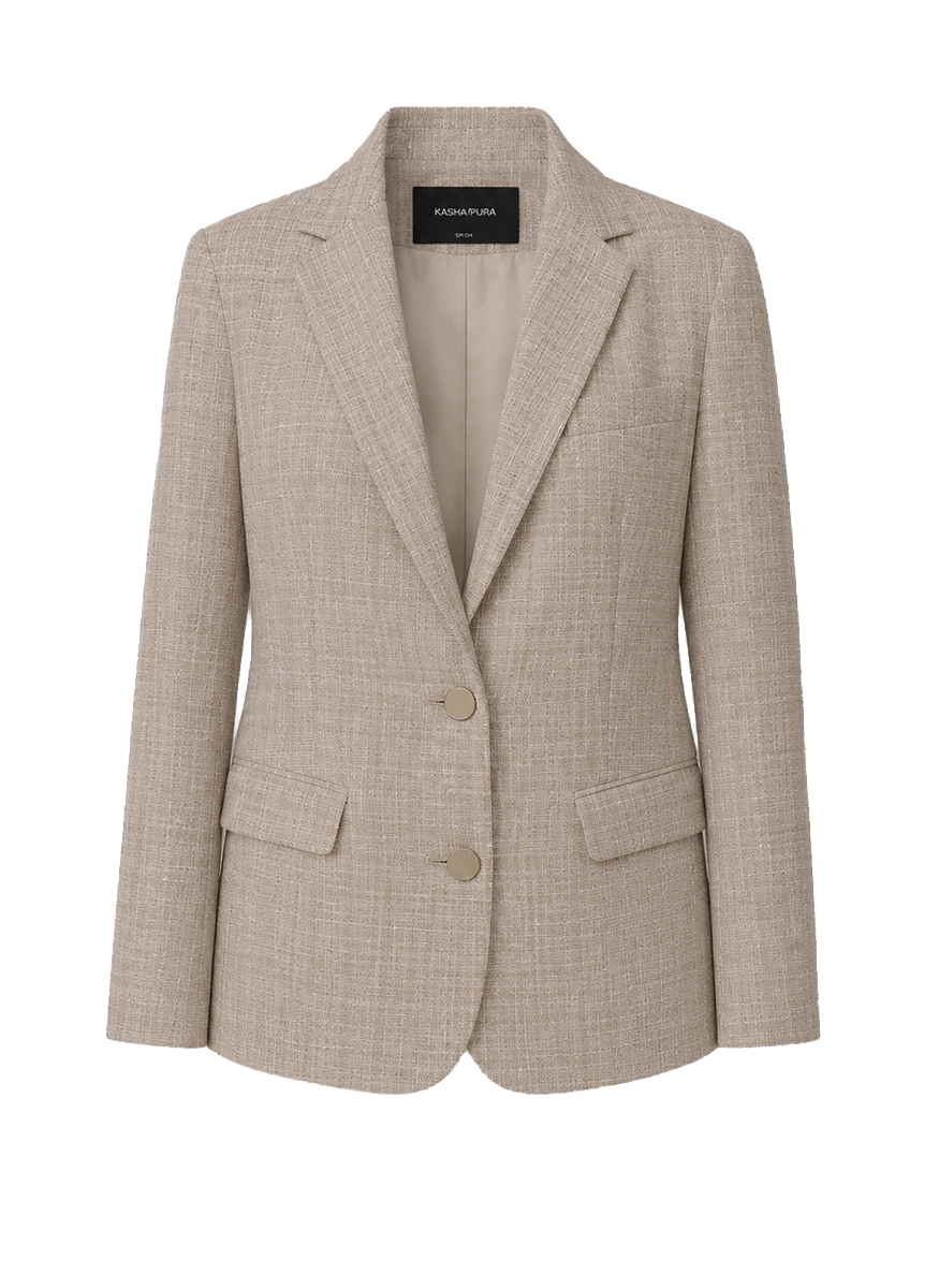 Mouline Oversize Blazer