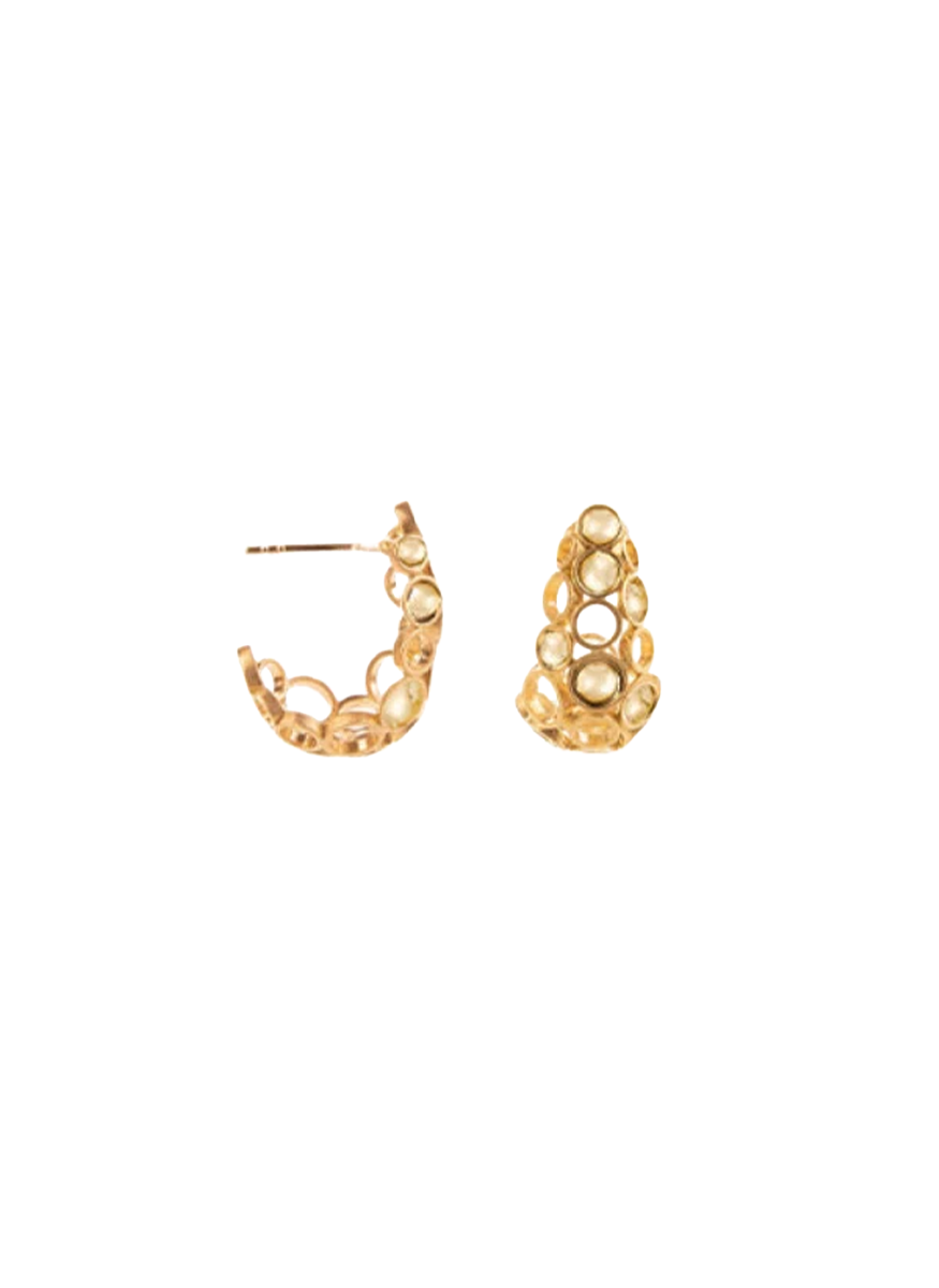 Jali Celestial Petite Hoops