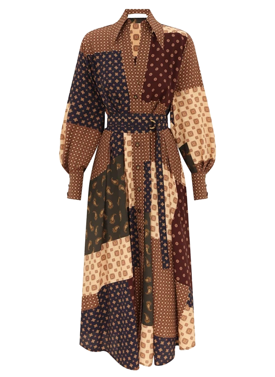 Tuck Midi Dress