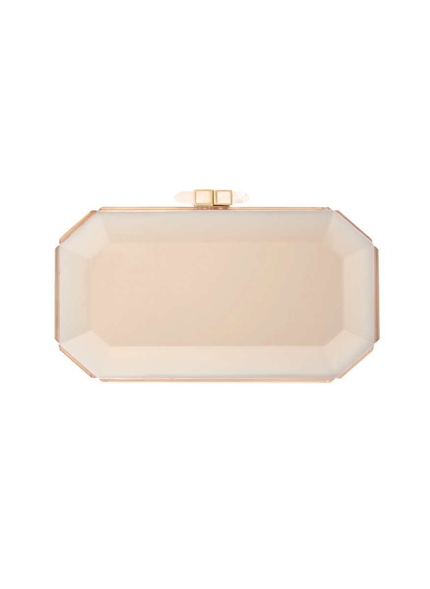 Faye Resin Clutch With Quartz