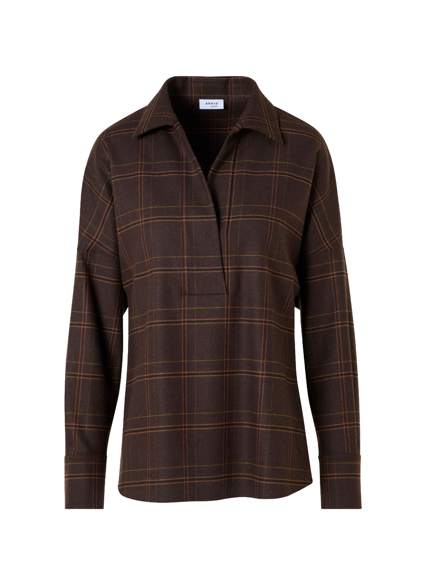 Blanket Check Blouse