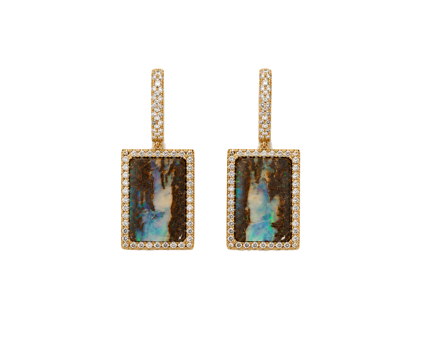 Boulder Opal Earrings