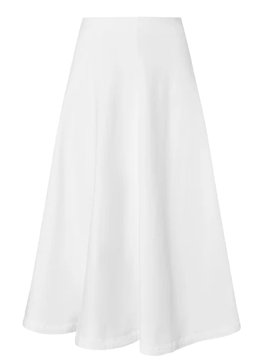 Varda Cotton Midi Skirt