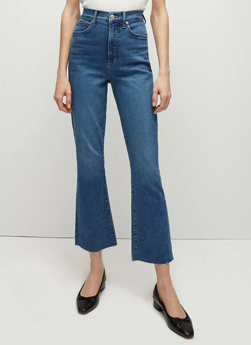 Caroline Skinny Kick-Flare Jean