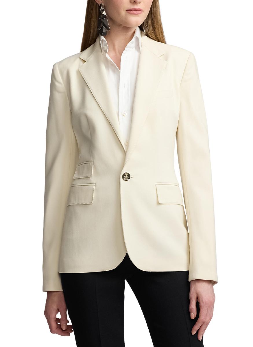 Parker Wool Crepe Jacket