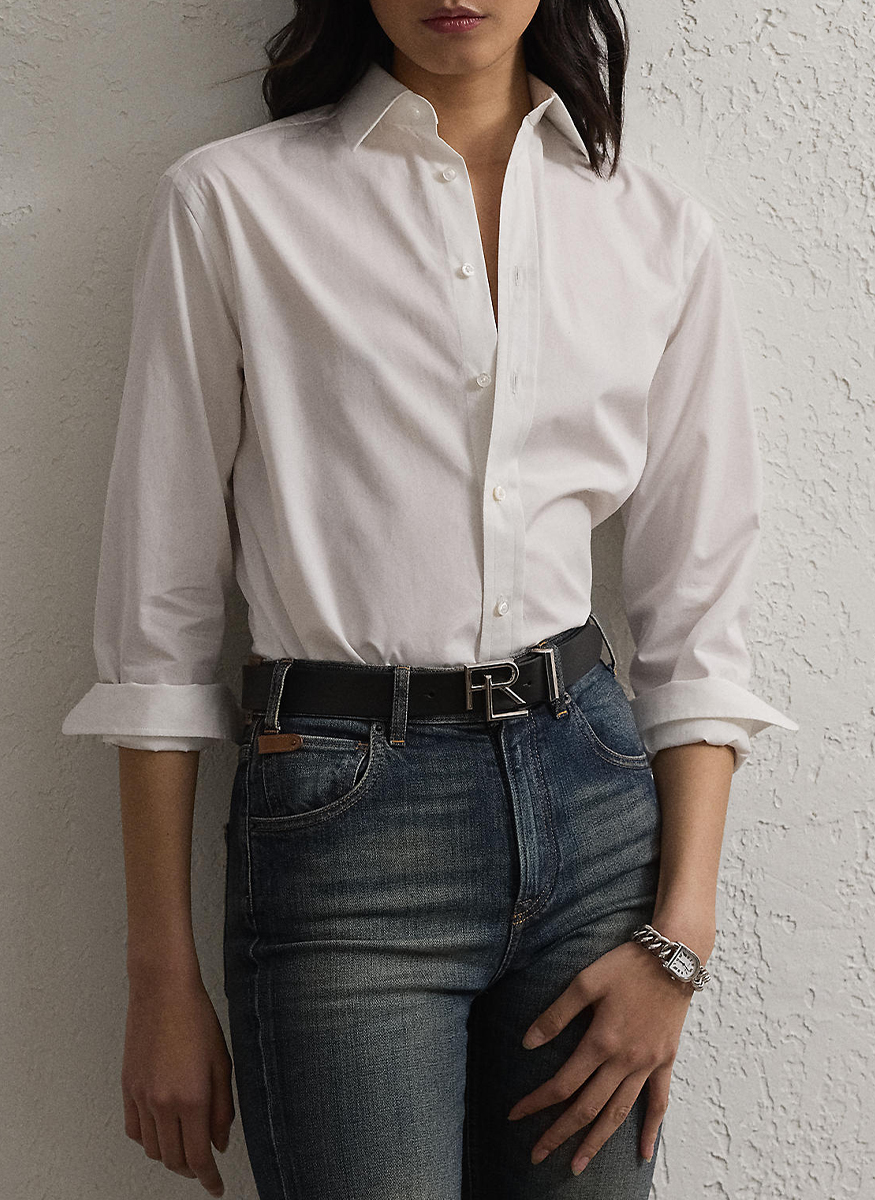 Adrien Relaxed Fit Broadcloth Shirt