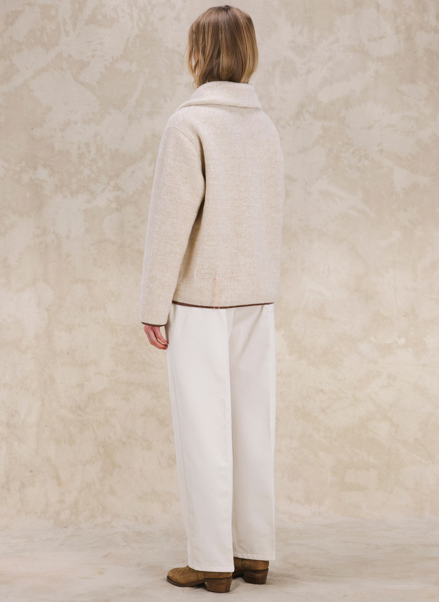 Teddy Cashmere Sherpa Jacket - Fortela