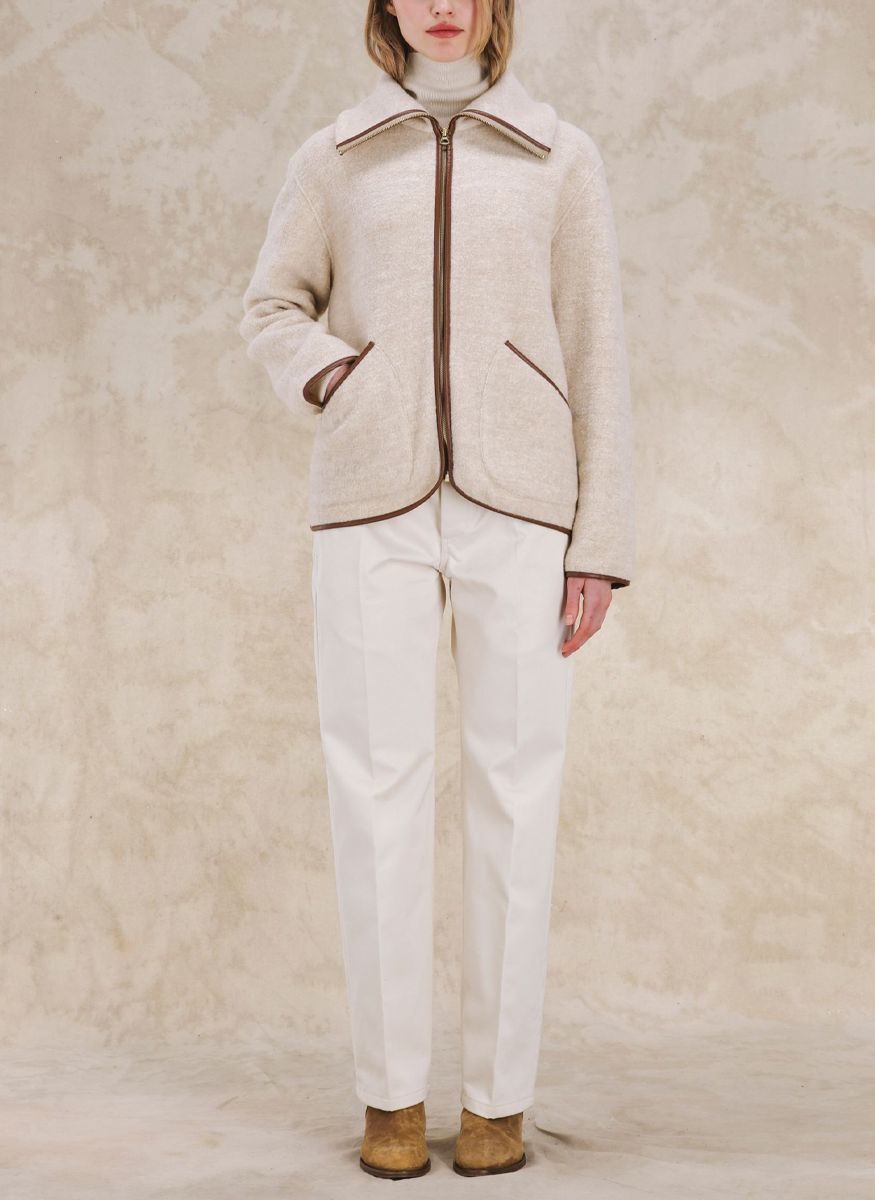 Teddy Cashmere Sherpa Jacket