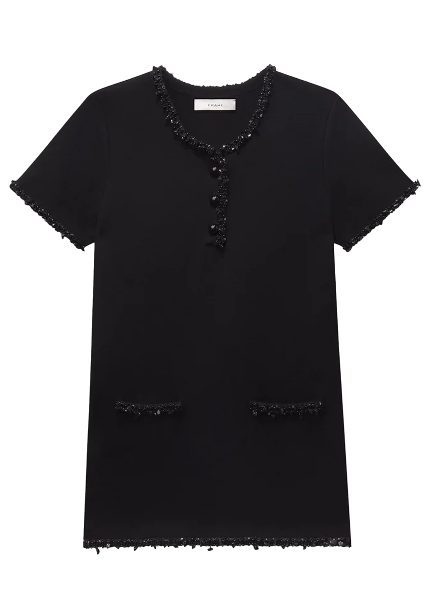 The Beaded Trim Dress