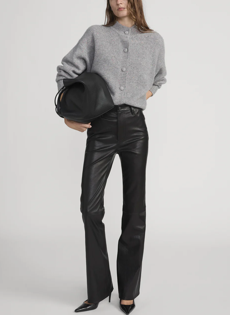 The Cashmere Fleck Cardi