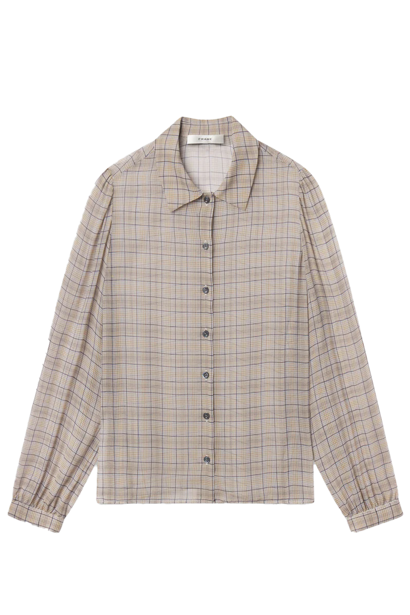 The Plaid Staple Blouse