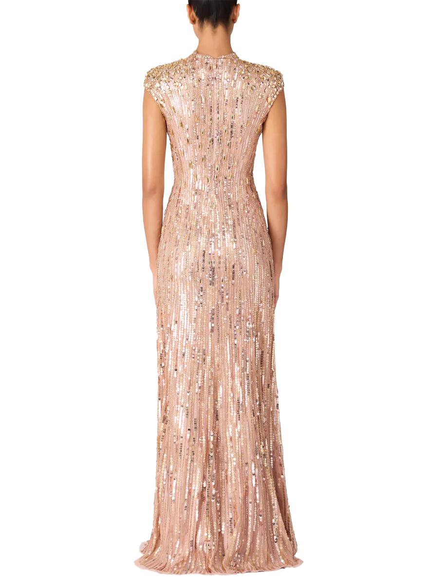 Ernest Gold Beaded Gown - Jenny Packham