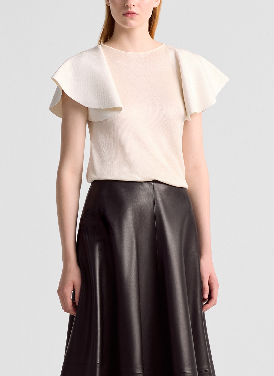 Zuzu Flutter Sleeve Top - Altuzarra