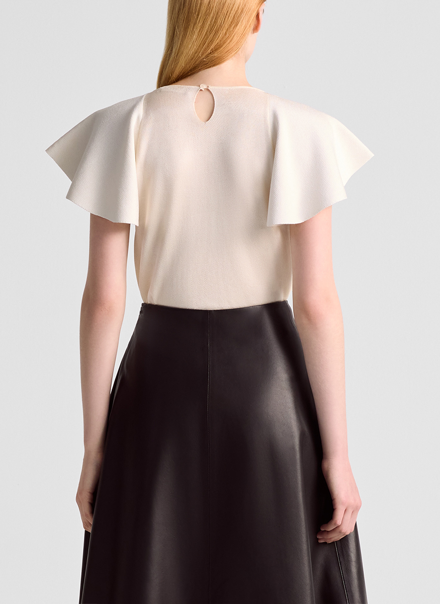 Zuzu Flutter Sleeve Top - Altuzarra