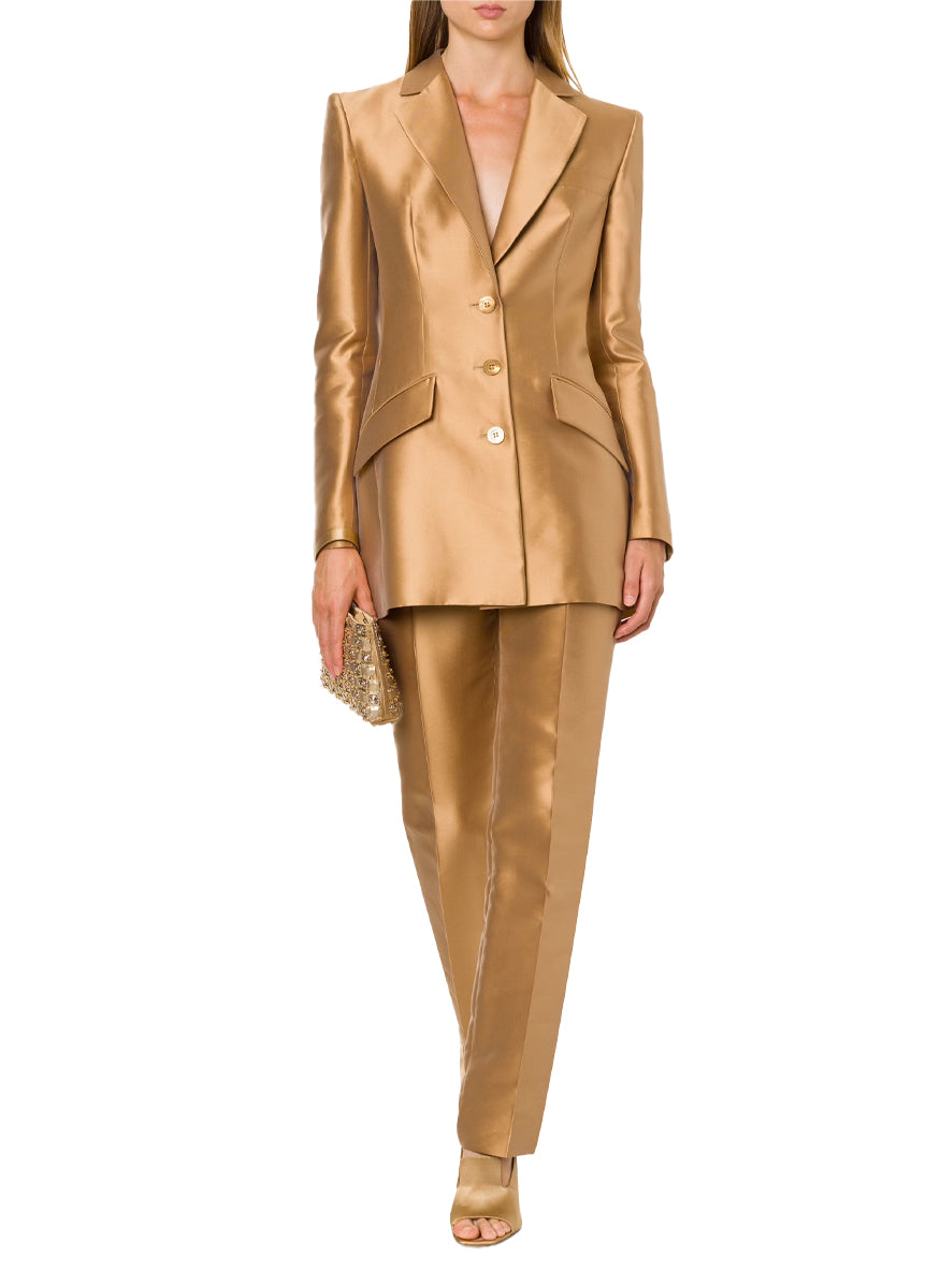 Mikado Jacket and Trouser Suit