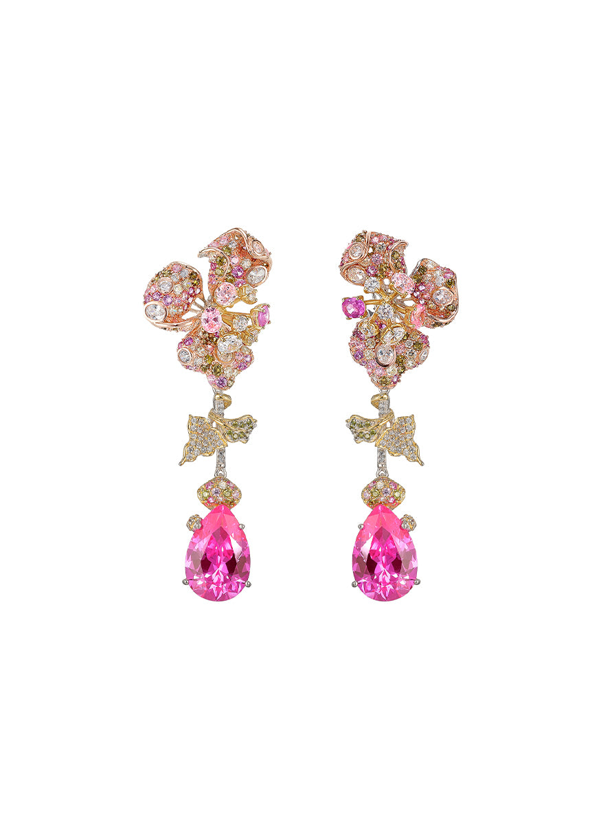 “Blush Orchid” Earrings - Anabela Chan