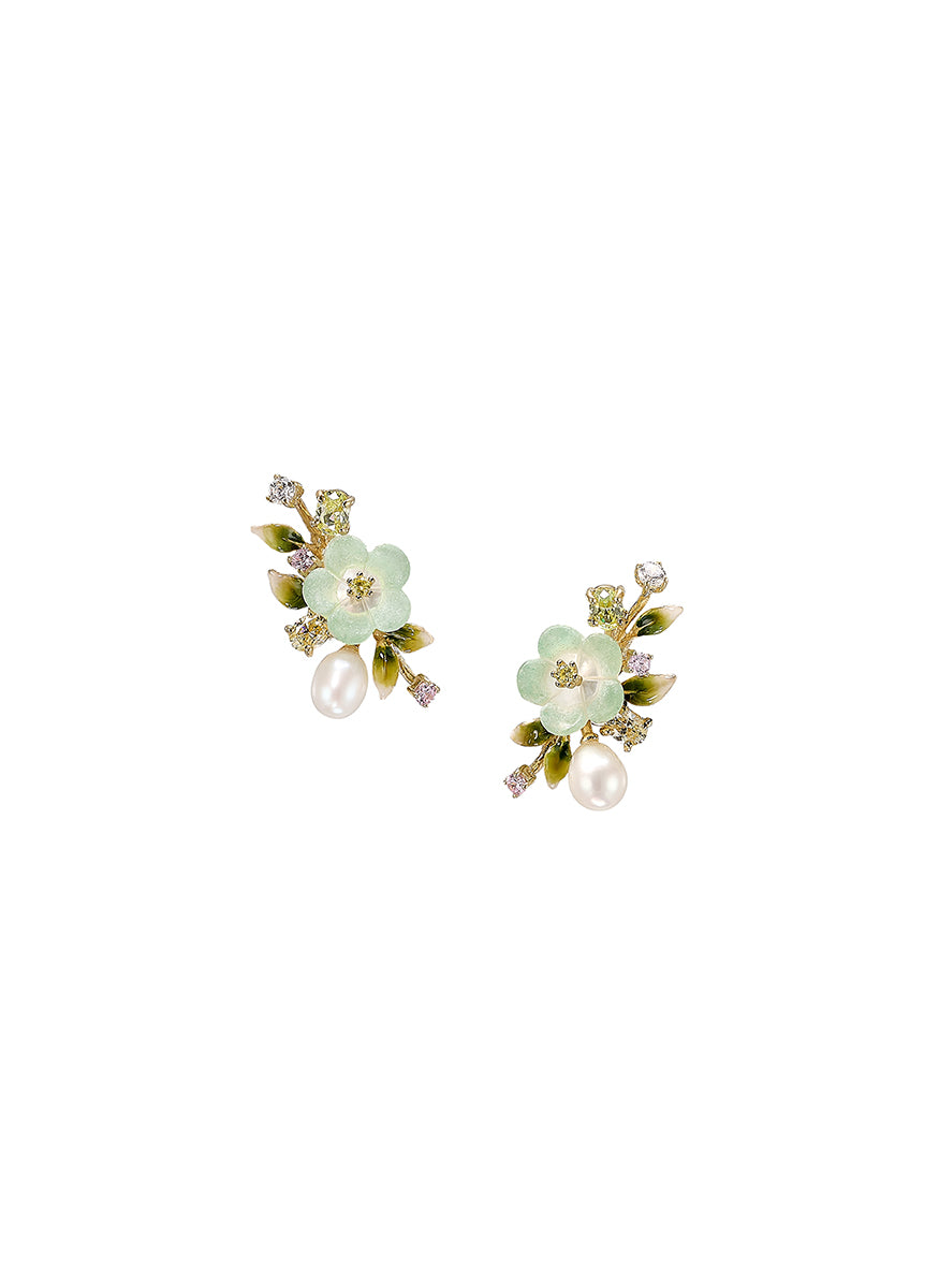 Citrus Primrose Vine Studs
