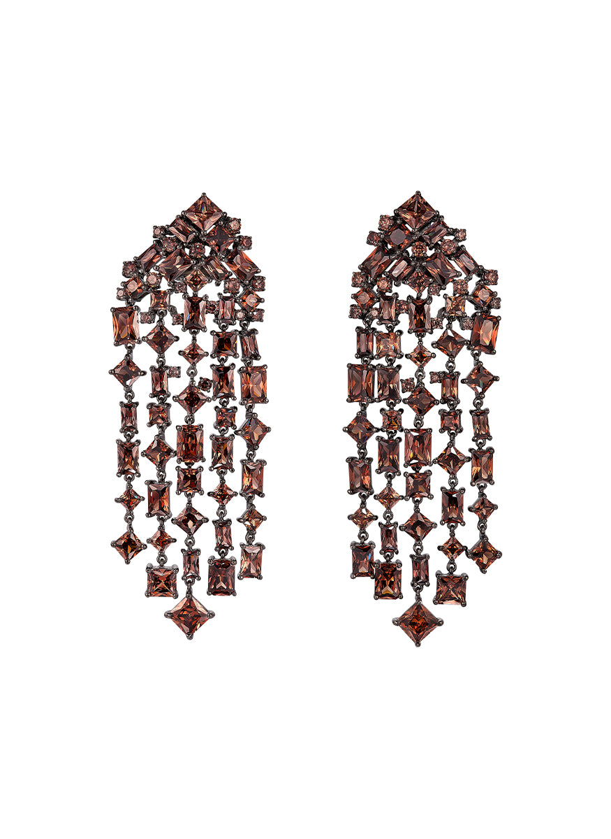 Quartz Cascade Earrings