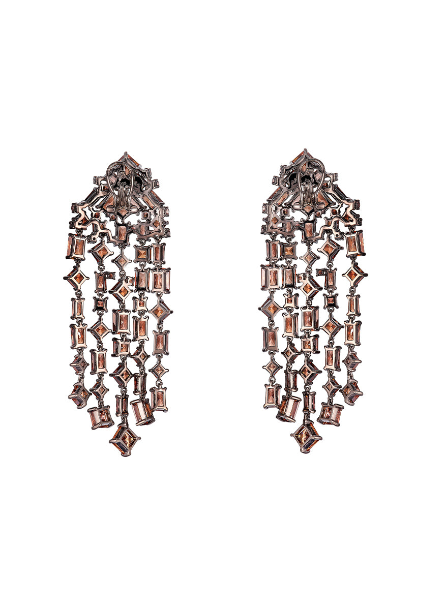 Quartz Cascade Earrings