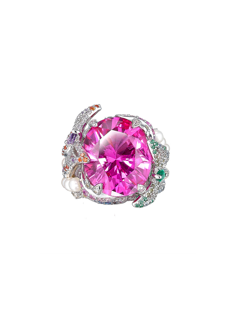 Rose Swallowtail Ring