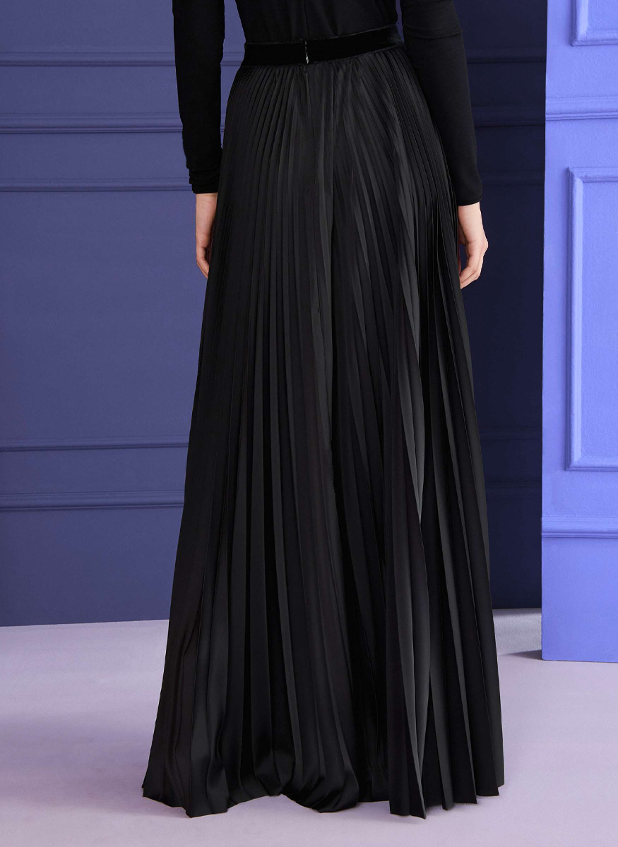 Satin Maxi Skirt