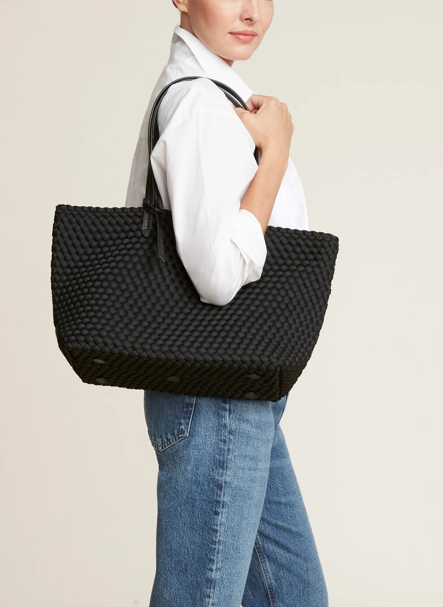 Jetsetter Small Tote in Onyx
