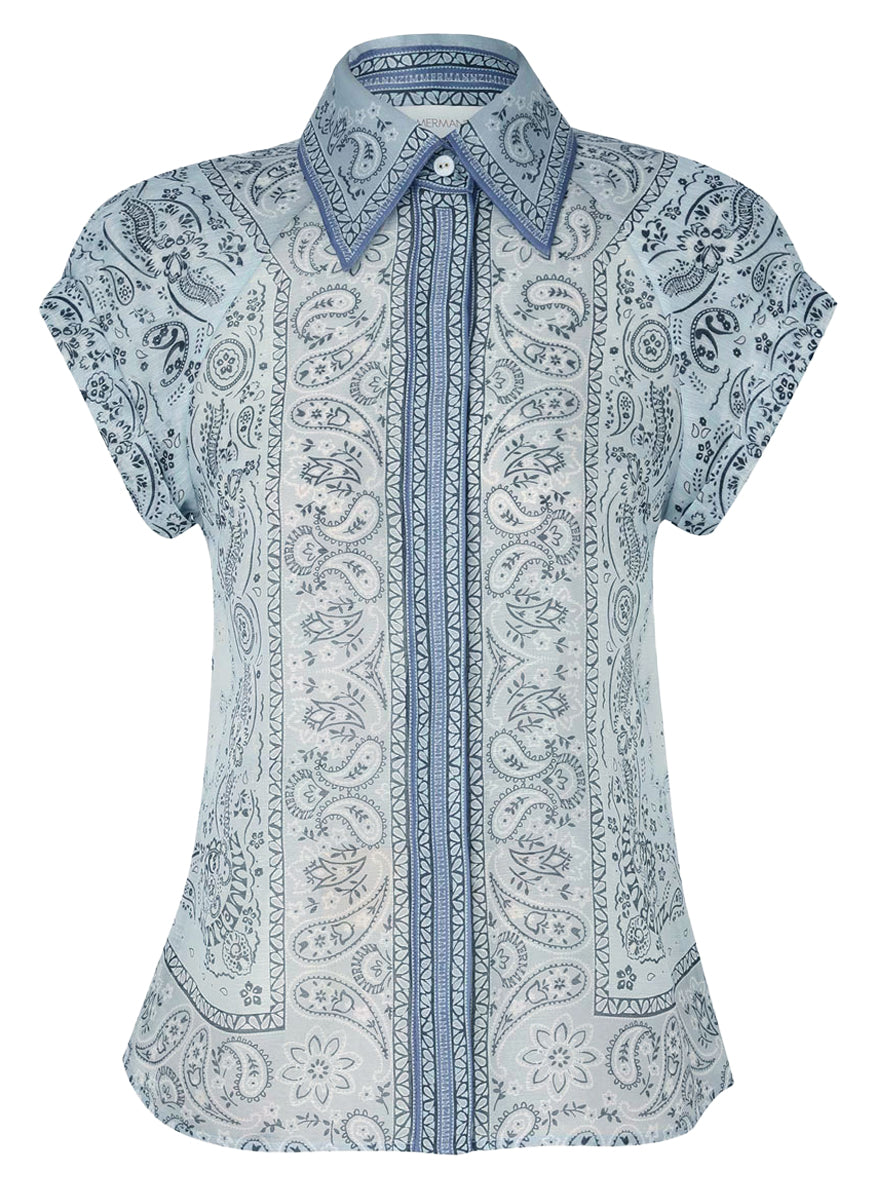 Matchmaker Fitted Blouse - Zimmermann