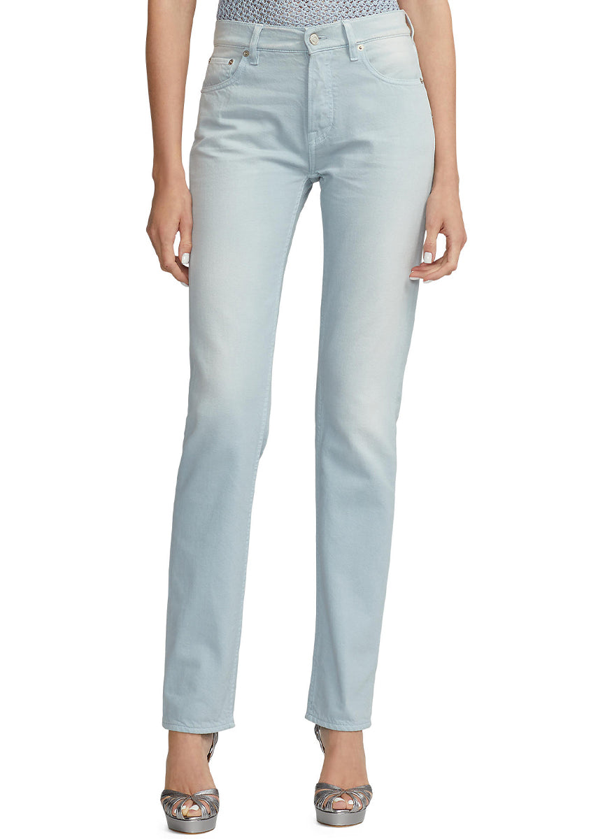 750 Ankle Straight Skinny Jeans - Ralph Lauren Collection