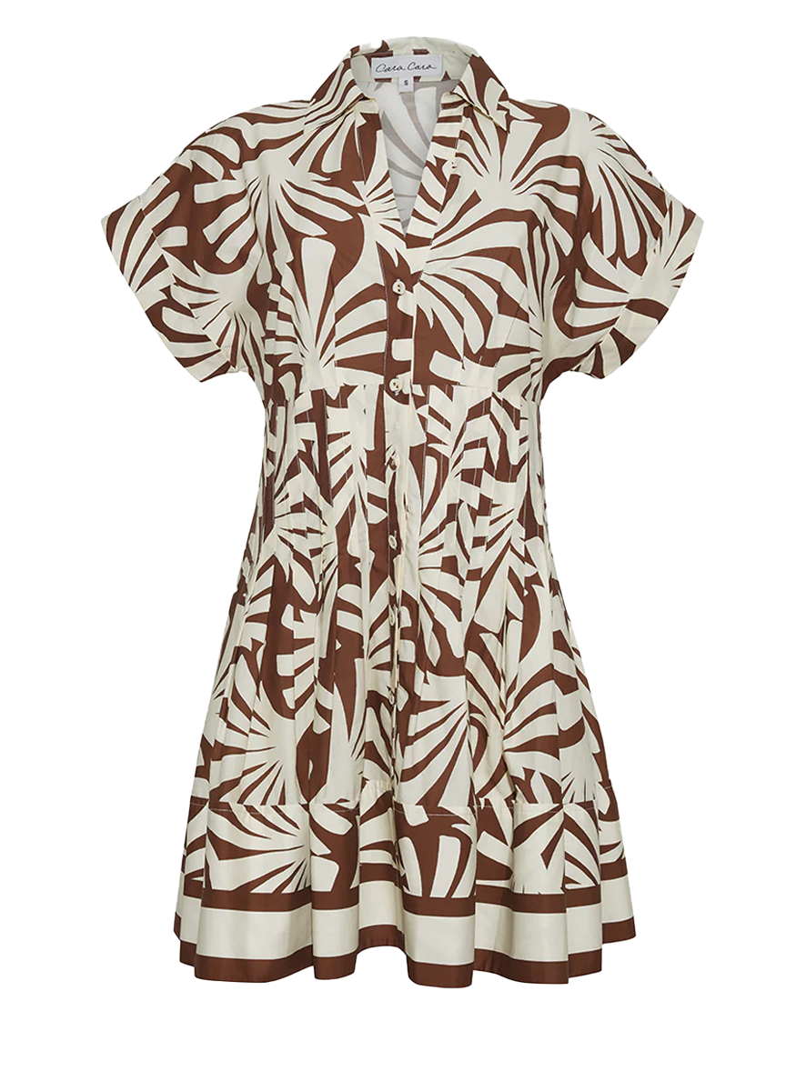 Nash Mini Dress in Catalina Khaki