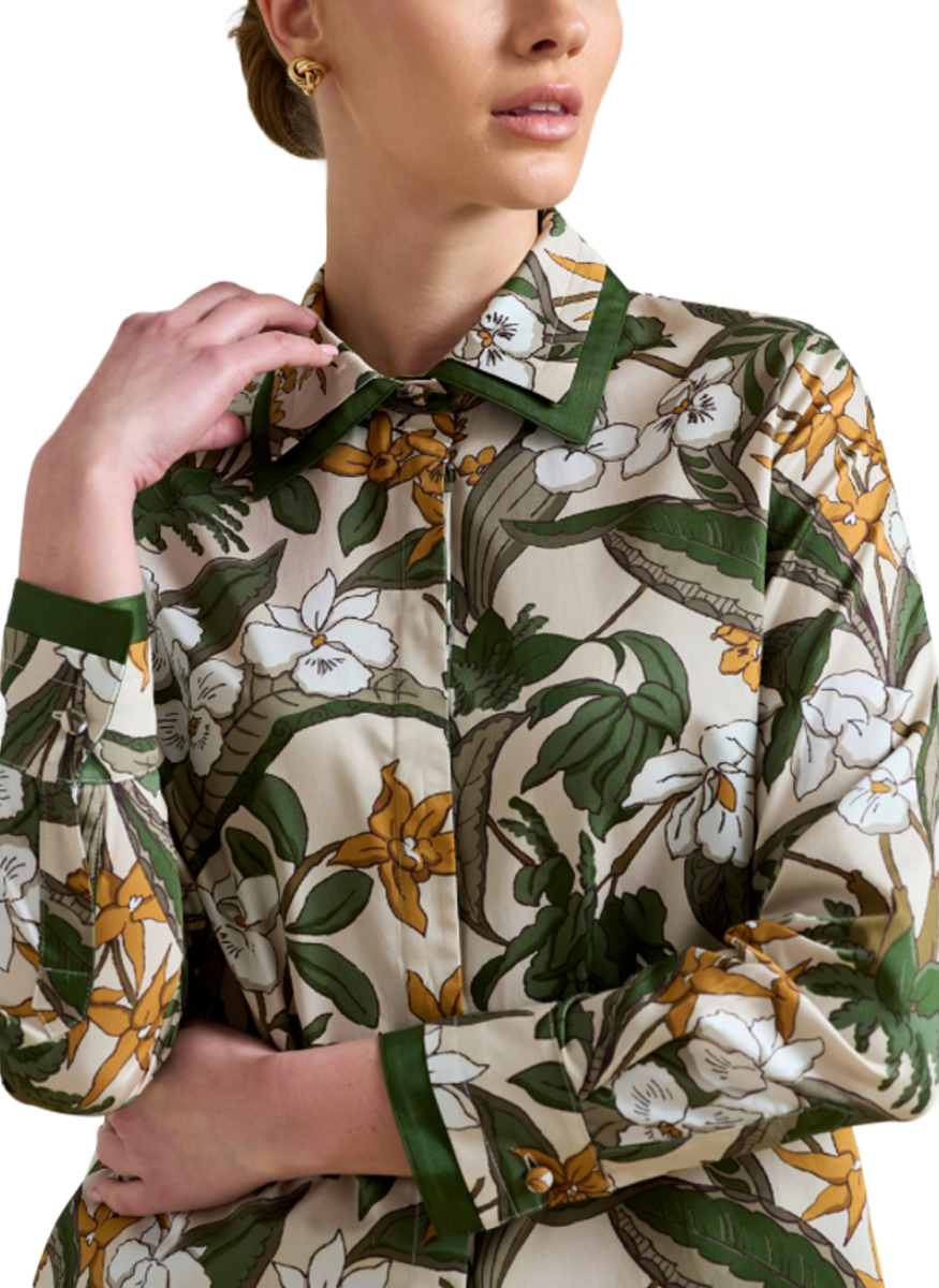 Zanzibar Printed Cotton Shirt