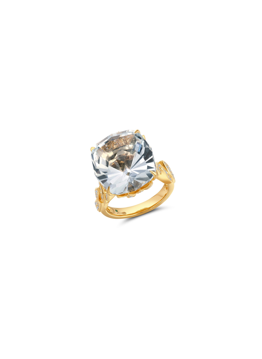 Folha Diamond Ring