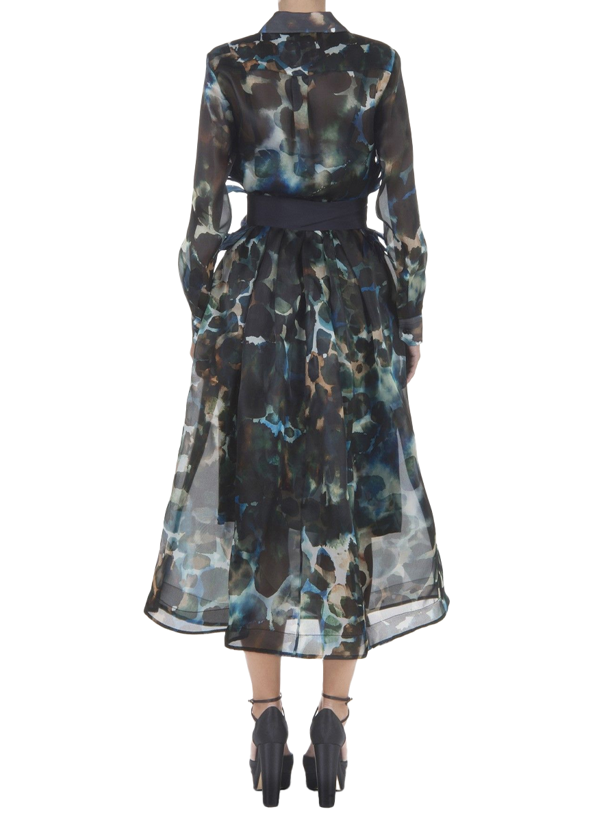 Elenat Midi Dress in Tortoise
