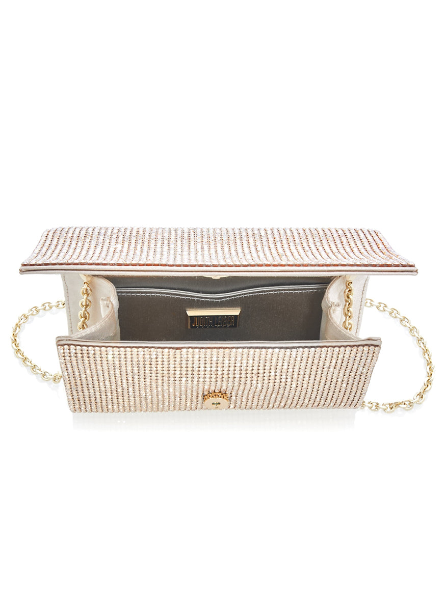 Fizzyx Champagne Crystal Clutch - Judith Leiber Couture