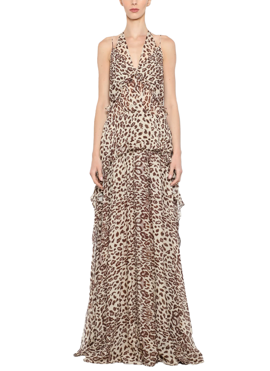 Halter Slip Maxi Dress