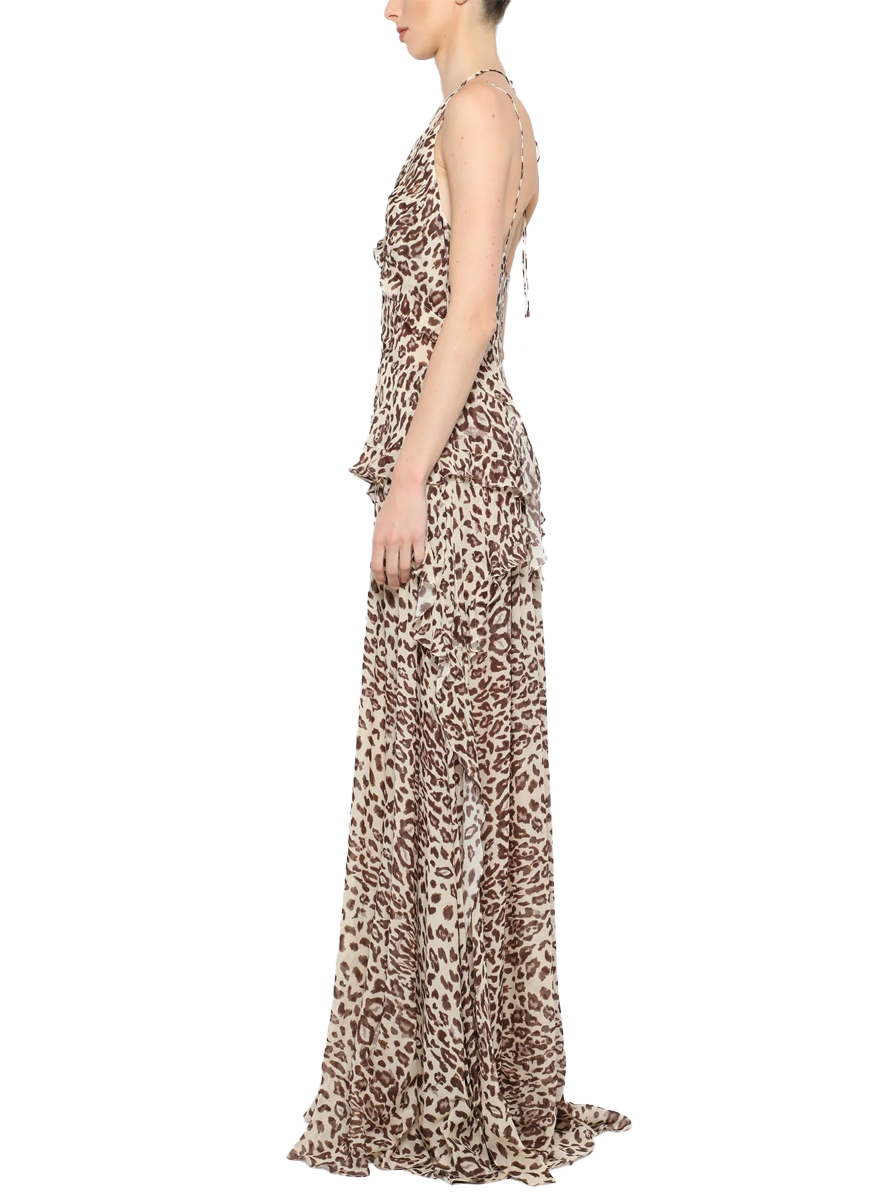Halter Slip Maxi Dress